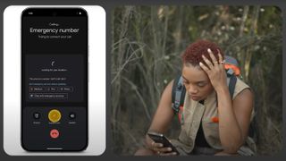 Google demo of Satellite SOS works on a Pixel 9
